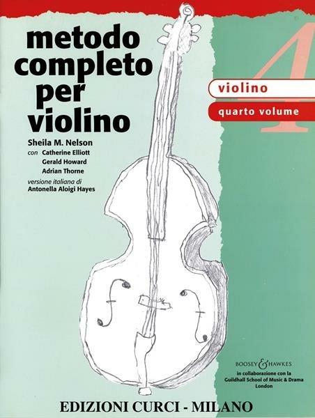  Metodo completo per violino. Un approccio completo e multidisciplinare allo studio del violino -  Sheila Nelson - copertina