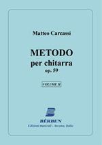  M. Carcassi. Metodo per Chitarra Op. 59. vol.2. Manuale Ed