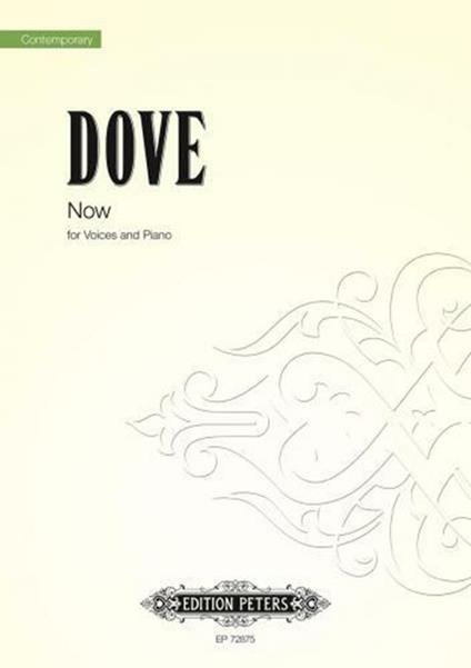  Now. Voices and Piano. voce e pianoforte. spartito -  Jonathan Dove - copertina