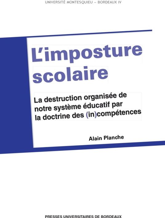 L'Imposture scolaire