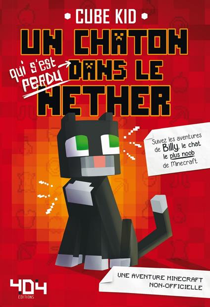 Un chaton dans le Nether - Cube Kid - ebook