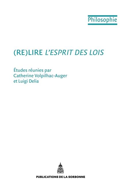 (Re)lire L'Esprit des lois