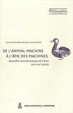 De l'animal-machine à l'âme des machines