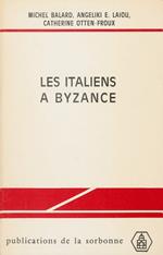 Les italiens à Byzance