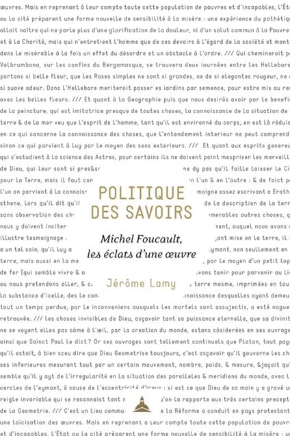 Politique des savoirs