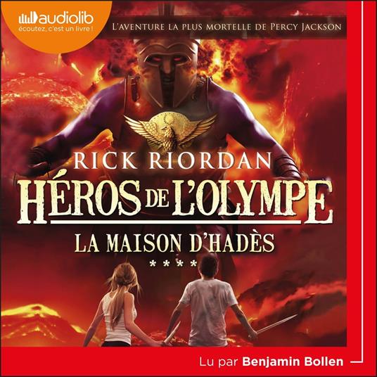 La Maison d'Hadès - Héros de l'Olympe, tome 4 - Riordan, Rick - Audiolibro  in inglese