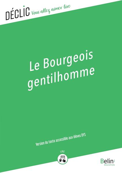 Le Bourgeois gentilhomme - DYS - Moliere - ebook