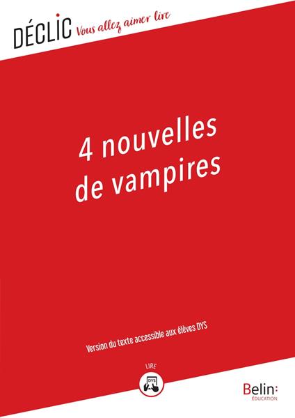 4 nouvelles de vampires - DYS - Anthologie - ebook