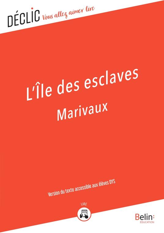 L'île des esclaves - DYS - Marivaux - ebook