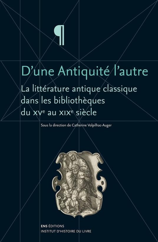 D'une Antiquité l'autre