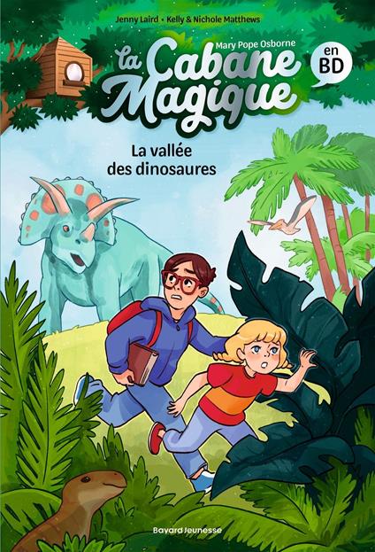 La vallée des dinosaures - Mary Pope Osborne,Kelly & Nichole Matthews,Sidonie Van den Dries - ebook