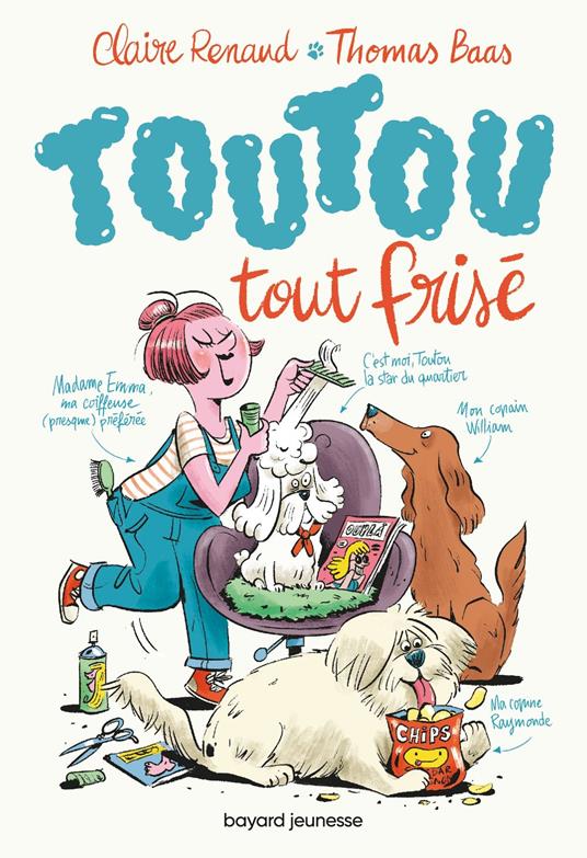 Toutou tout frisé, Tome 01 - Claire Renaud,Thomas Baas - ebook