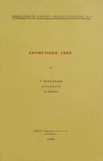 Entretiens 1955