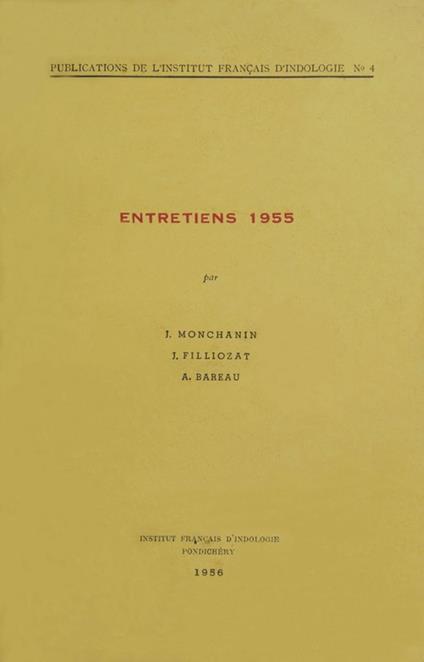 Entretiens 1955