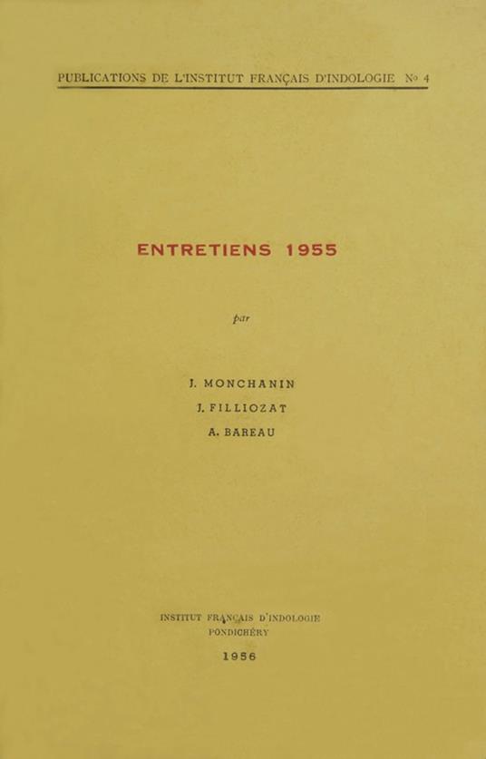 Entretiens 1955