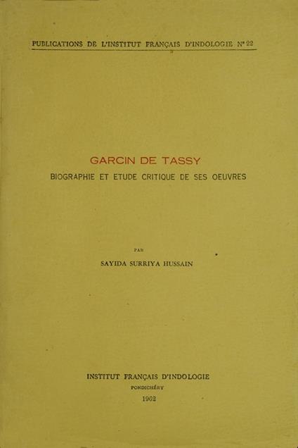 Garcin de Tassy