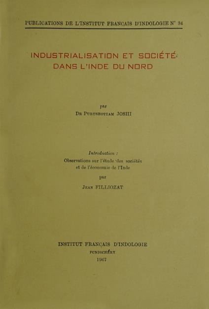 Industrialisation et société dans l'Inde du Nord