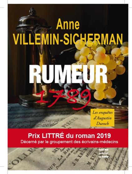Rumeur 1789 Prix Littré du roman 2019