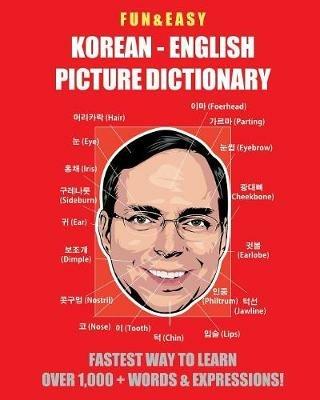 Fun & Easy! Korean-English Picture Dictionary: Fastest Way to Learn Over 1,000 + Words & Expressions - Fandom Media - cover