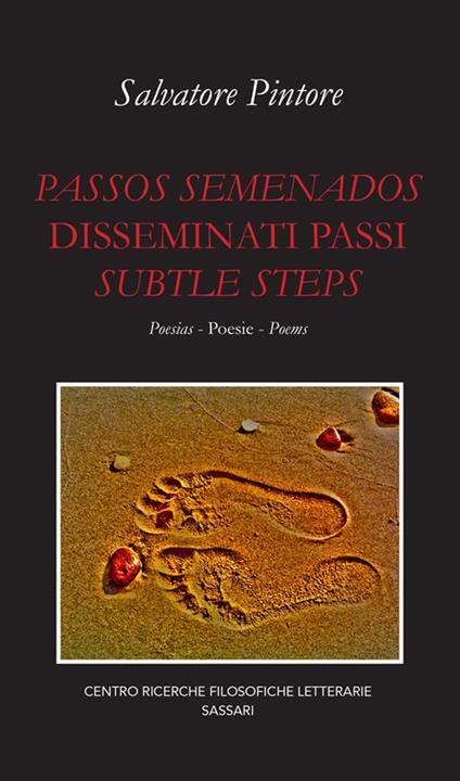 Passos semenados-Disseminati passi-Subtle steps - Salvatore Pintore - copertina