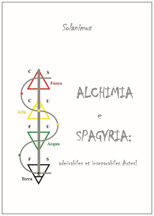 Alchimia e Spagyria: admirabilis et inseparabilis artes! - Solanimus - copertina