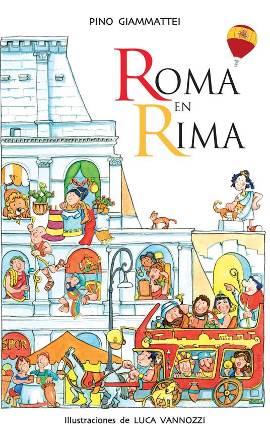 Roma en rima. Ediz. illustrata - Pino Giammattei - copertina