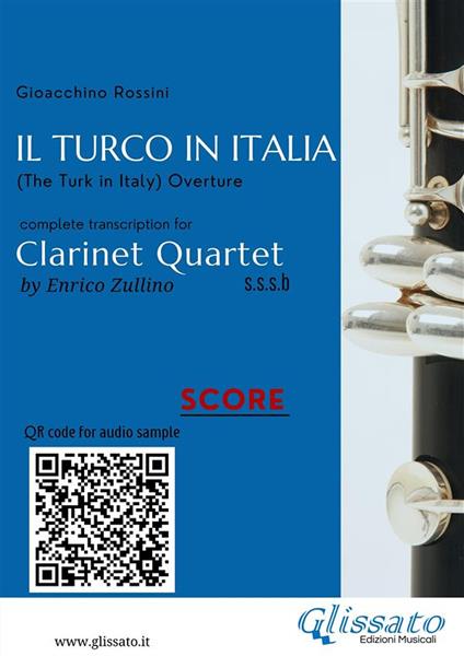 Il Turco in Italia (overture). Clarinet quintet. Score & parts. Partitura e parti - Gioachino Rossini - ebook