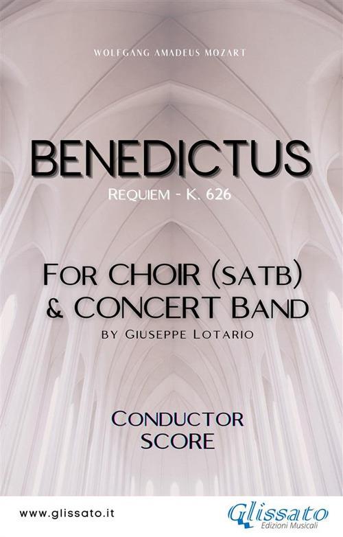 Benedictus. Requiem K. 626. Choir & concert band. Score. Partitura - Wolfgang Amadeus Mozart - ebook