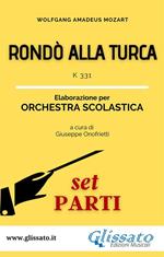 Rondò alla turca K 331. Orchestra scolastica smim/liceo. Parti