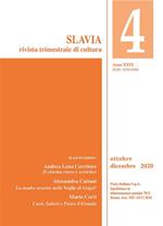 Slavia. Rivista trimestrale di cultura (2020). Vol. 4