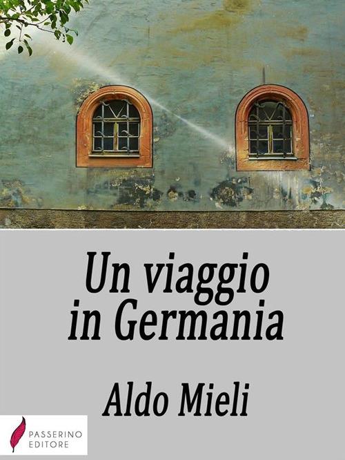 Un viaggio in Germania. Impressioni ed appunti di uno storico della scienza - Aldo Mieli - ebook