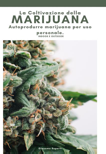 La coltivazione della marijuana. Autoprodurre marijuana per uso personale. Ediz. illustrata - Giacomo Superti - copertina