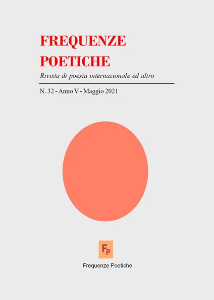 Frequenze poetiche. Rivista di poesia internazionale ed altro. Vol. 32 - Giorgio Moio - copertina