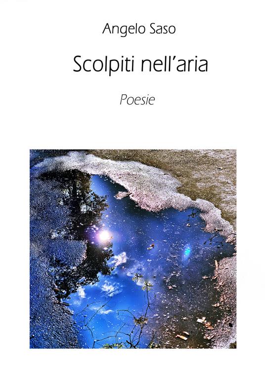 Scolpiti nell'aria - Angelo Saso - copertina