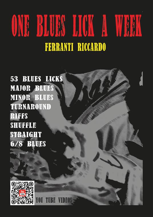 One blues lick a week - Riccardo Ferranti - copertina