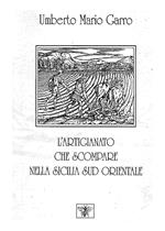 L' artigianato che scompare nella Sicilia sud orientale