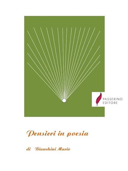 Pensieri in poesia - Mario Bianchini - ebook