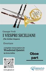 I Vespri Siciliani. Trascrizione per quintetto di fiati. Parte di oboe