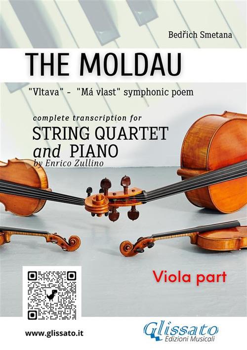 The Moldau. Má vlast. String quartet and piano. Viola part. Parte di viola - Bed?ich Smetana - ebook