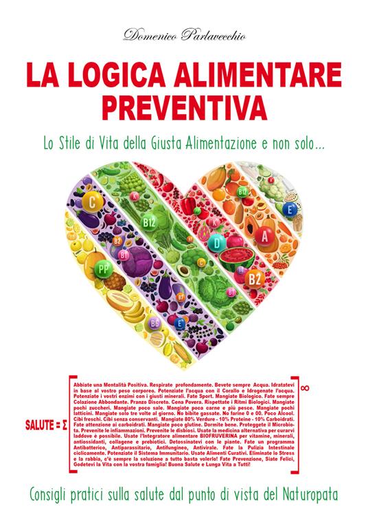 La logica alimentare preventiva - Domenico Parlavecchio - copertina