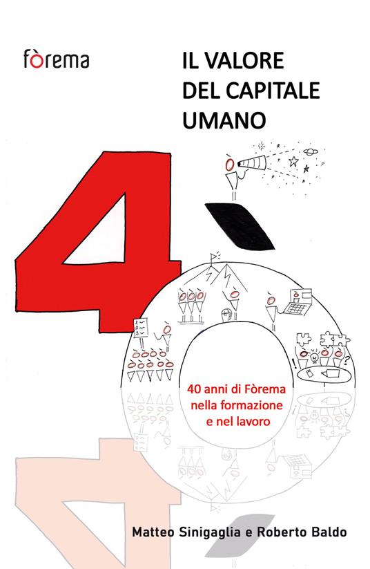 Il valore del capitale umano. 40 anni di Fòrema nella formazione e nel lavoro - Matteo Sinigaglia,Roberto Baldo - copertina