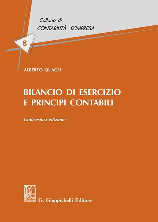 Bilancio di esercizio e principi contabili - Alberto Quagli - copertina