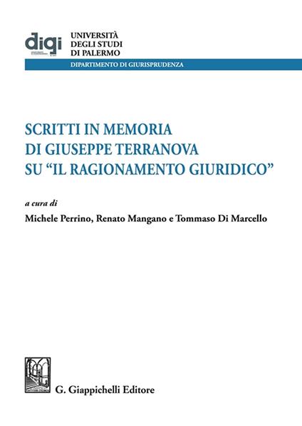 Studi in memoria di Giuseppe Terranova su «Il ragionamento giuridico» - copertina