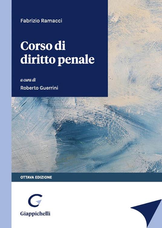 Corso di diritto penale - Fabrizio Ramacci - copertina