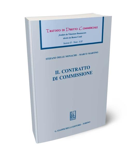 Il contratto di commissione - Stefano Delle Monache,Marco Martino  - copertina