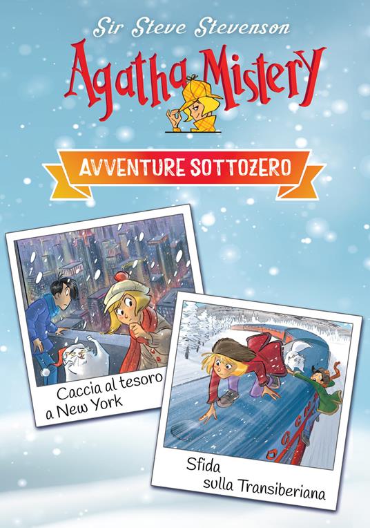 Avventure sottozero: Caccia al tesoro a New York-Sfida sulla transiberiana - Sir Steve Stevenson - copertina