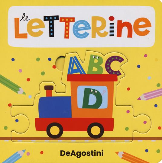 ABC le letterine. Libro puzzle. Ediz. a colori - copertina