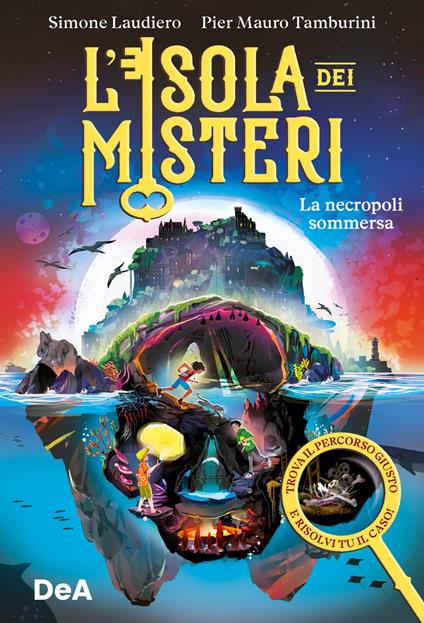 La necropoli sommersa. L'isola dei misteri - Simone Laudiero,Pier Mauro Tamburini - copertina