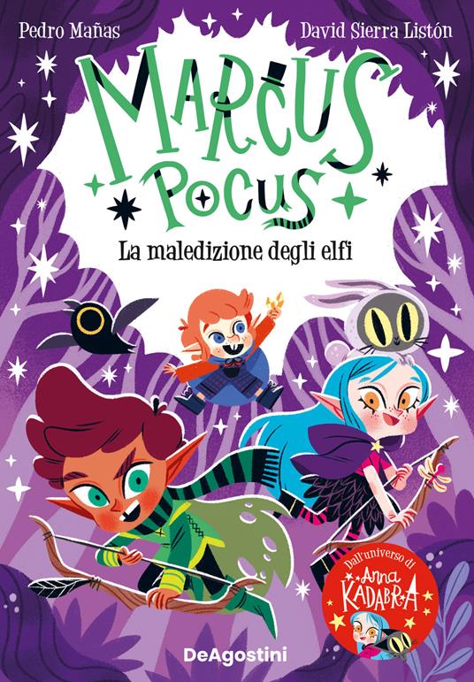 La maledizione degli elfi. Marcus Pocus - Pedro Mañas - copertina