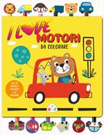 I love motori da colorare. Ediz. illustrata